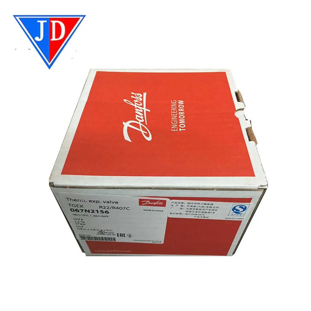 

thermal expansion valve R410A TGEL9 for refrigeration & heat exchange parts