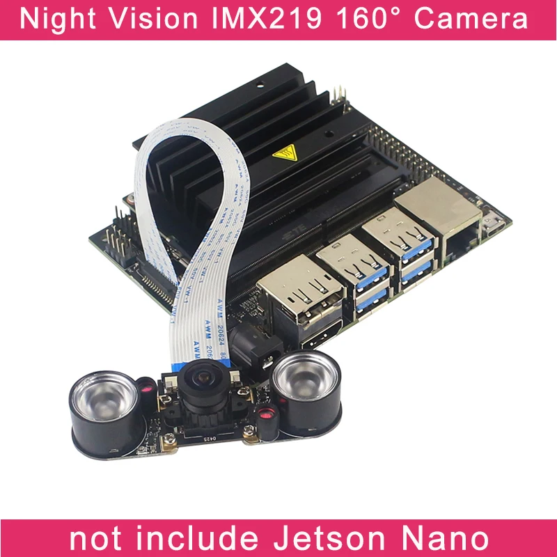 Нано-камера Nvidia Jetson 8 Мп с ночным видением IMX камера 160 градусов IP веб-камера для Nano