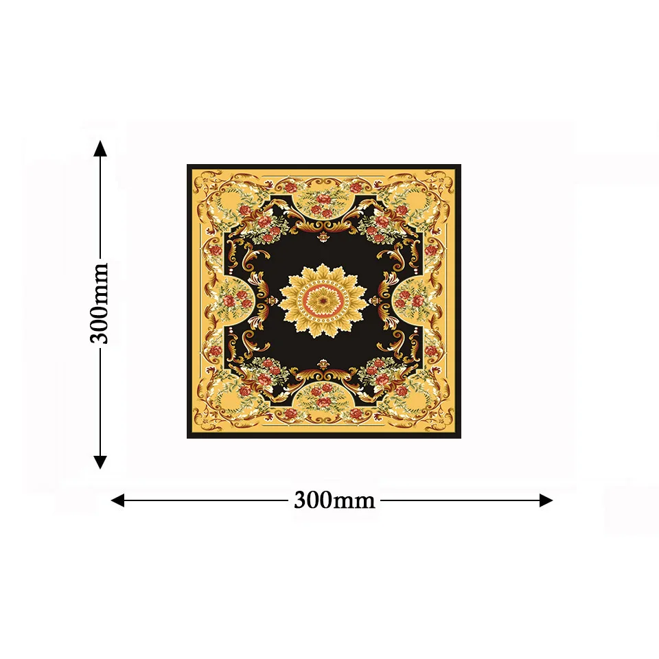 Мини персидский тканый коврик для мыши в ретро стиле с рисунком натуральный