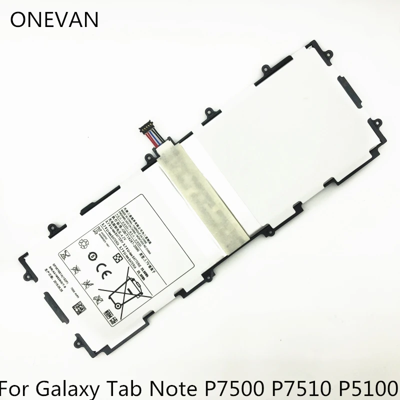 Оригинальный аккумулятор ONEVAN SP3676B1A для Samsung Galaxy Note 10 1 GT N8000 N8005 N8013 N8020 P7500 P7510 P5100 P5113