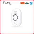 Wi-Fi датчик утечки воды умный дом настенный детектор утечки воды монитор с чувствительной утечкой и капельным приложением оповещения для кухни