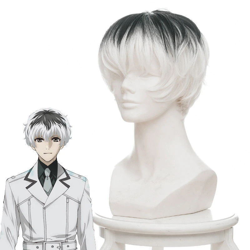 Токийский Гуль Re Kaneki Ken Сасаки хайсе короткие термостойкие синтетические волосы