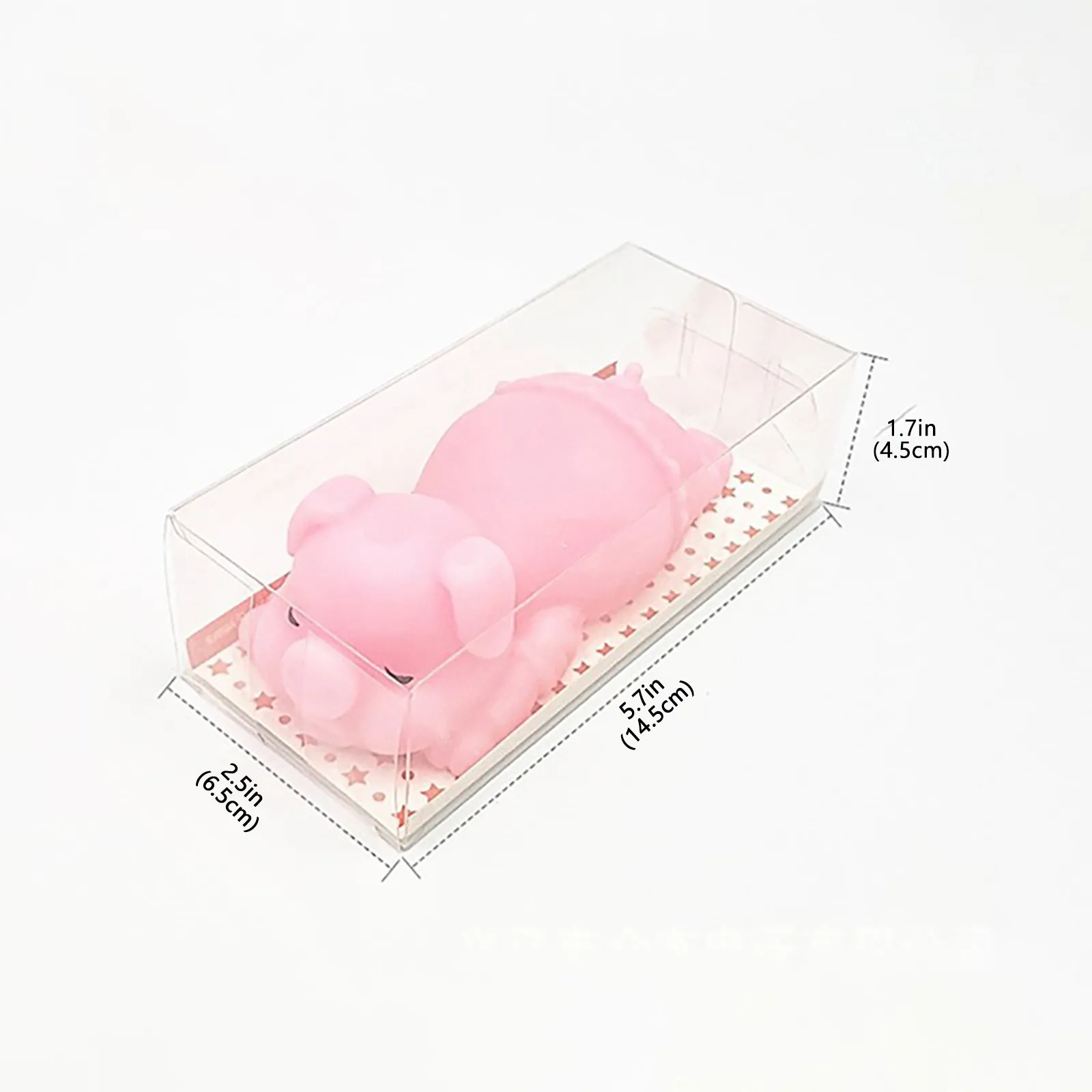 

Relieve Stress Soft Plastic Pig Creative Colorful Soft Novelty Holding Pressure Squishies Slow Rising Stress Relief Squeeze Toy