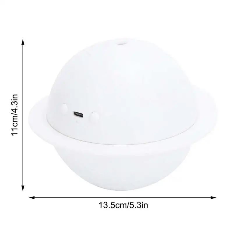 

Planet Shape Humidifiers 200ml USB Aromatherapy Essential Oil Diffuser LED Night Light Ultrasonic Air Humidifier For Home Office
