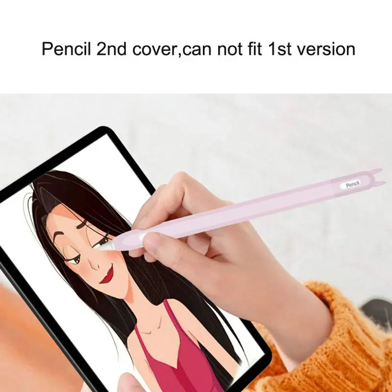 Защитный чехол для Apple i-Pad Pro Pencil 2-го поколения с милыми кроличьими ушками |