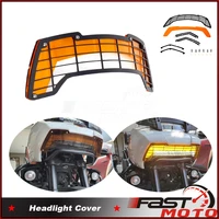 for harley pan america 1250 s pa1250 panamerica1250 2021 motorcycle headlight guard headlamp grille screen protector orange