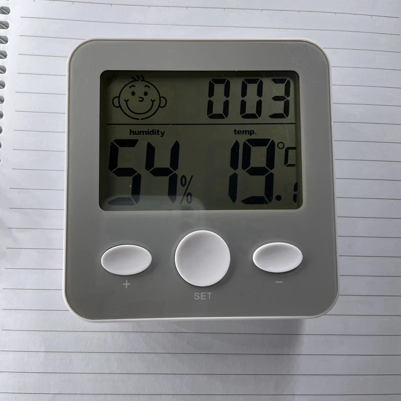 

Thermometer Indoor Mini Digital Hygrometer Indoor Accurate Humidity Monitor Gauge for House Office Greenhouse Home