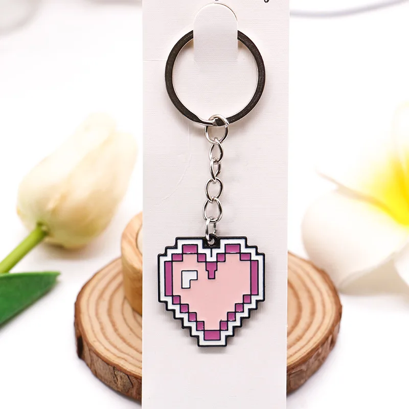 

2020 New Game Console With The Switch Metal Keychain Mario Game Peripheral KeyRing Fashion Charm Metal Keychains Wholesale