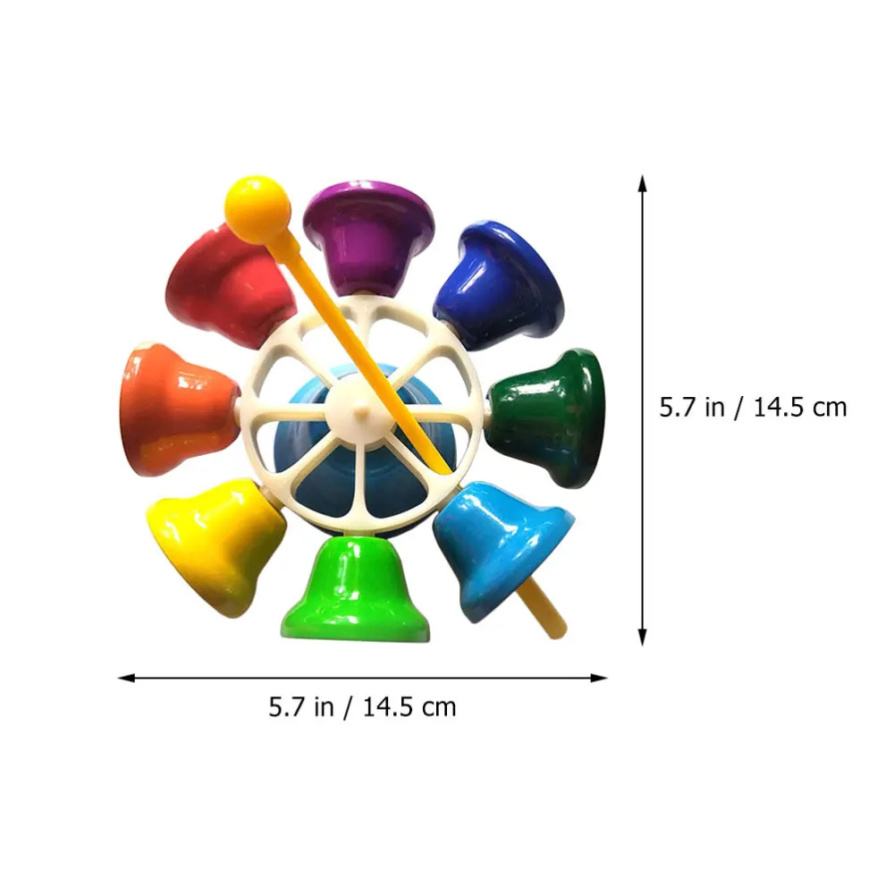 

1pc Durable Children Percussion Instrument Class Bell for Kids Playing