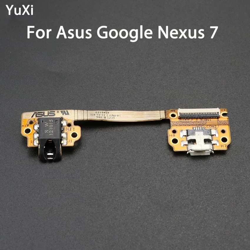 USB коннектор для зарядной док станции гибкий кабель Asus Google Nexus 7 ME370T Micro разъем