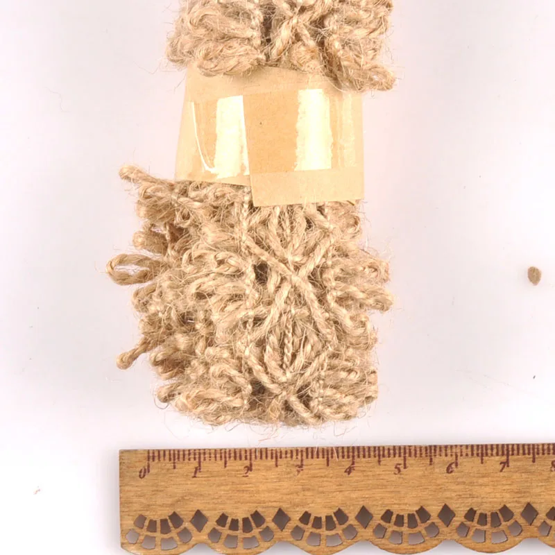 Ленты из натурального джута для рукоделия 2 м|Ленты шитья| |