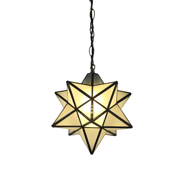 Подвесной светильник в стиле лофт кристально матовые стеклянная