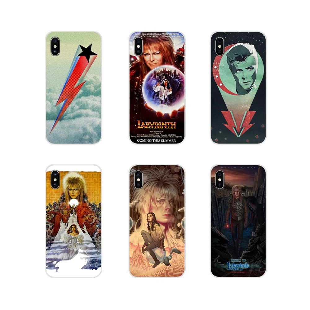 Мягкие чехлы с изображением Дэвида Боуи из фильма лабиринт для sony Xperia Z Z1 Z2 Z3 Z5 compact