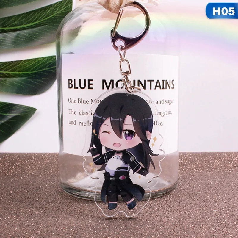 Sword Art Online SAO Yuuki Asuna акриловый брелок для ключей