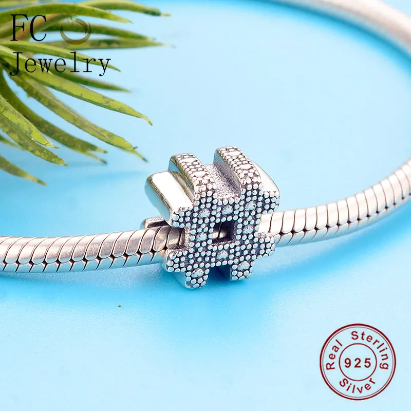 FC ювелирные изделия подходят оригинального бренда шармы браслет 925 Стерлинговое