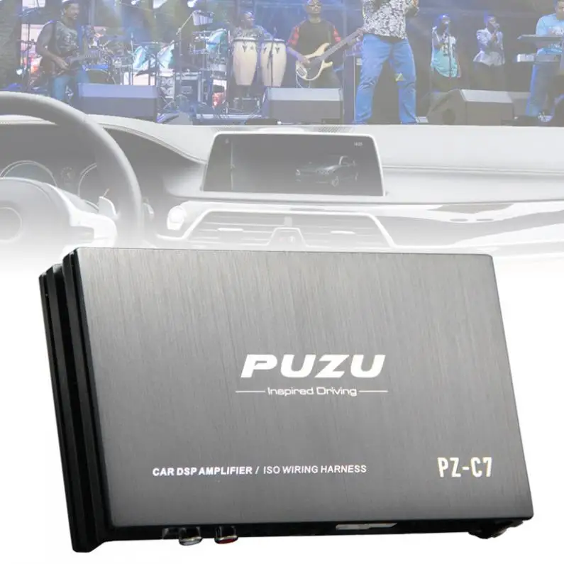 Автомобильный цифровой аудио процессор 8 полос DSP усилитель с Bluetooth WIFI функции