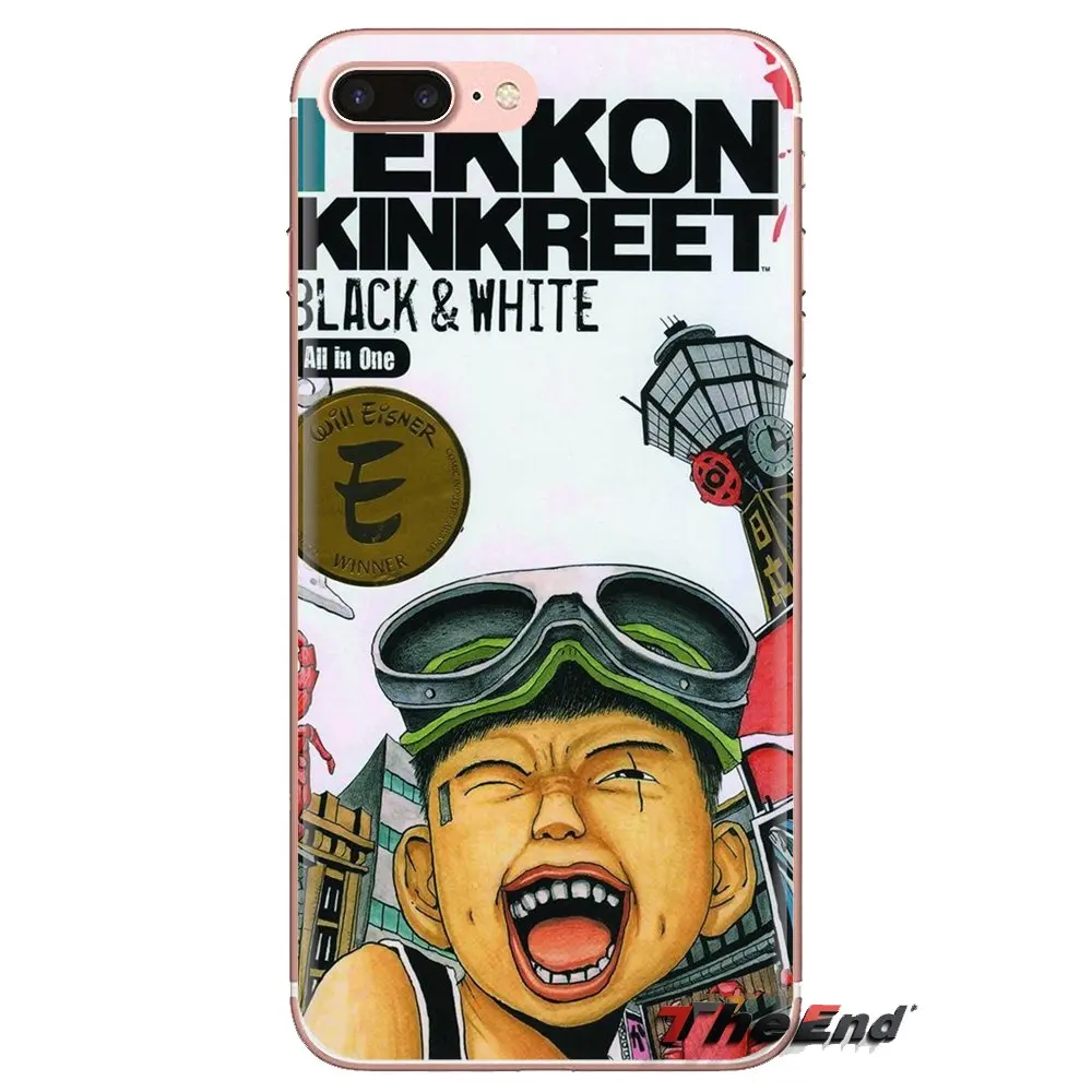 For LG G3 G4 Mini G5 G6 G7 Q6 Q7 Q8 Q9 V10 V20 V30 X Power 2 3 K10 K4 K8 2017 Tekkon Kinkreet anime Transparent TPU Shell Covers |