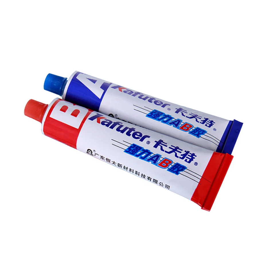 Kafuter A + B клей 70 г акрилат структура специальный быстросохнущий Стекло Металл
