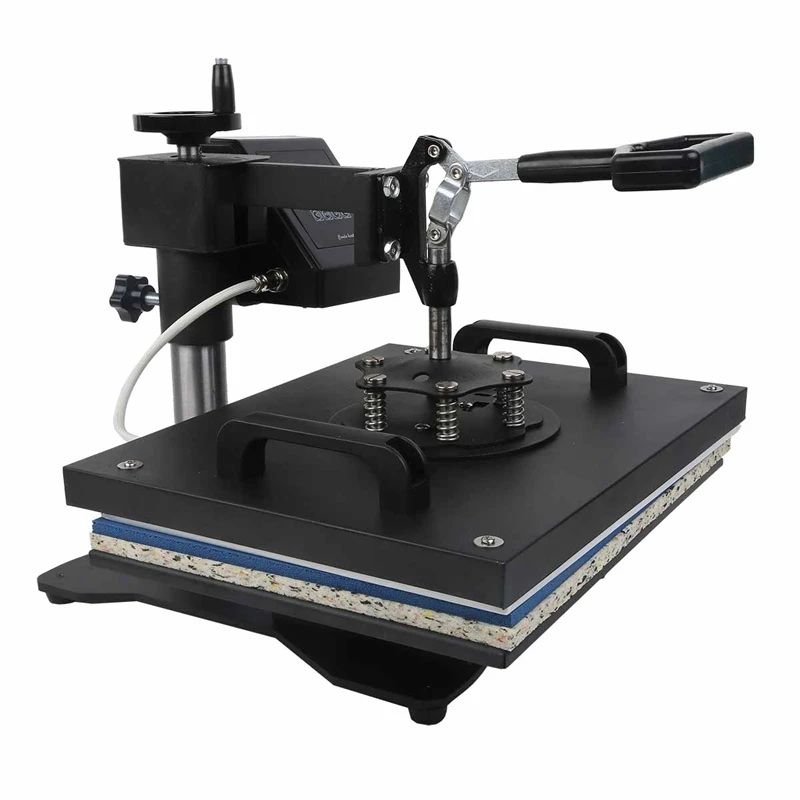 

5in1 T-Shirt Heat Press Machine Transfer Kit Sublimation Digital Cup Cap Hat Print Digital 12" x 15" Plate