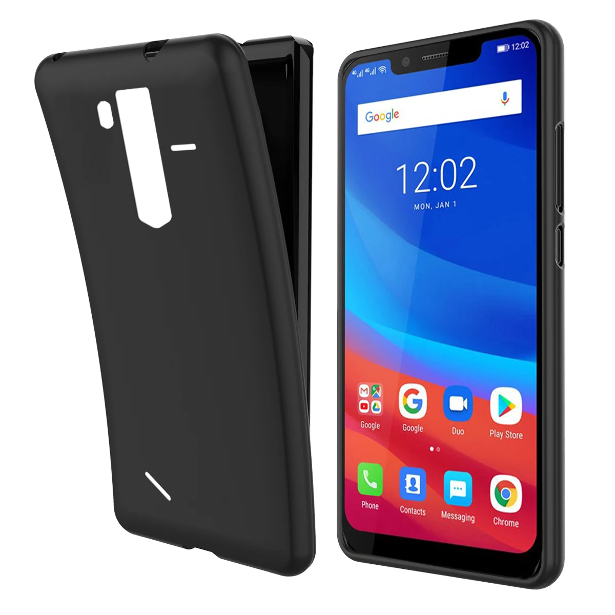 Для Ulefone Armor 6 чехол силиконовый тонкий мягкий матовый ТПУ 360 защитная задняя