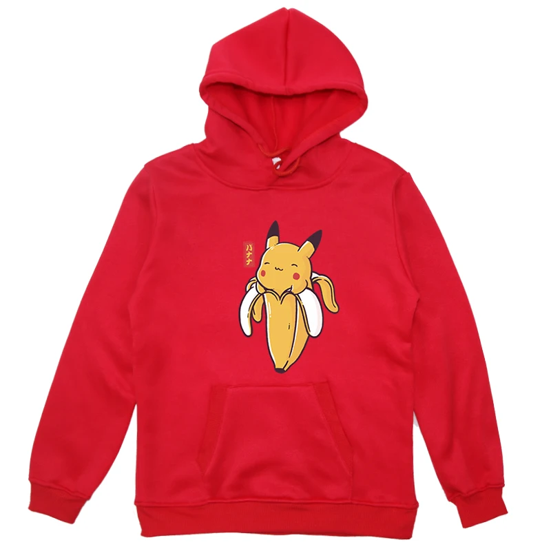 Hoodies 11 Толстовки с капюшоном для мальчиков и девочек с принтом «Покемон»; детские толстовки с Пикачу; сезон осень-зима; толстовка с капюшоном для малышей; детская бархатная верхняя одежда - Цвет: Hoodies 11