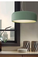 modern nordic led macarons pendant light restaurant cafe bar living room hanging lamp