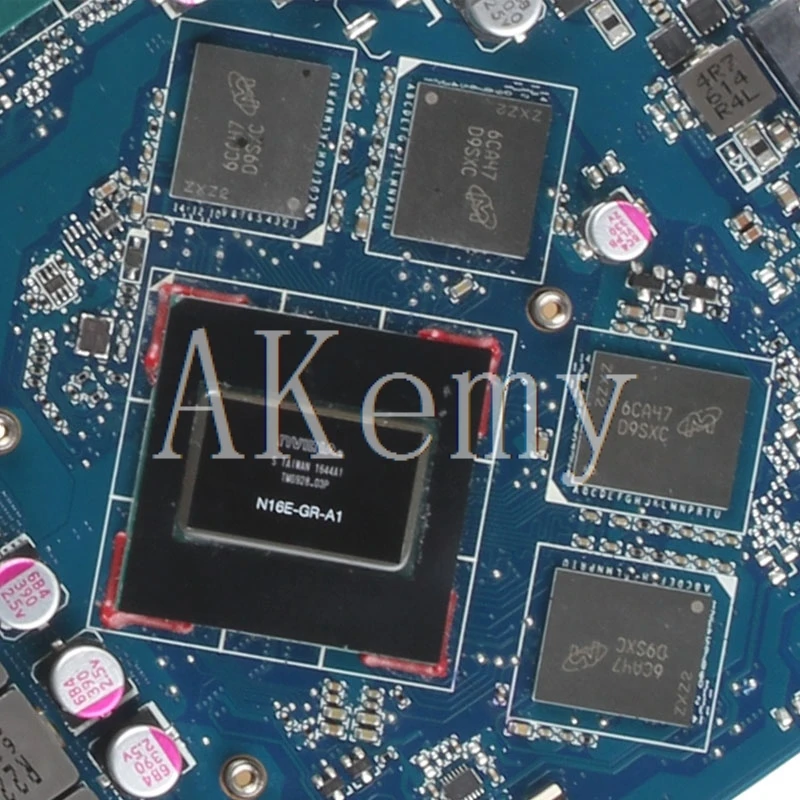 Billig Für For HP 17-W 17-AB Laptop Motherboard DAG37AMB8D0 857389-601 857389-501 Mit SR2FQ I7-6700HQ CPU 960M 4G