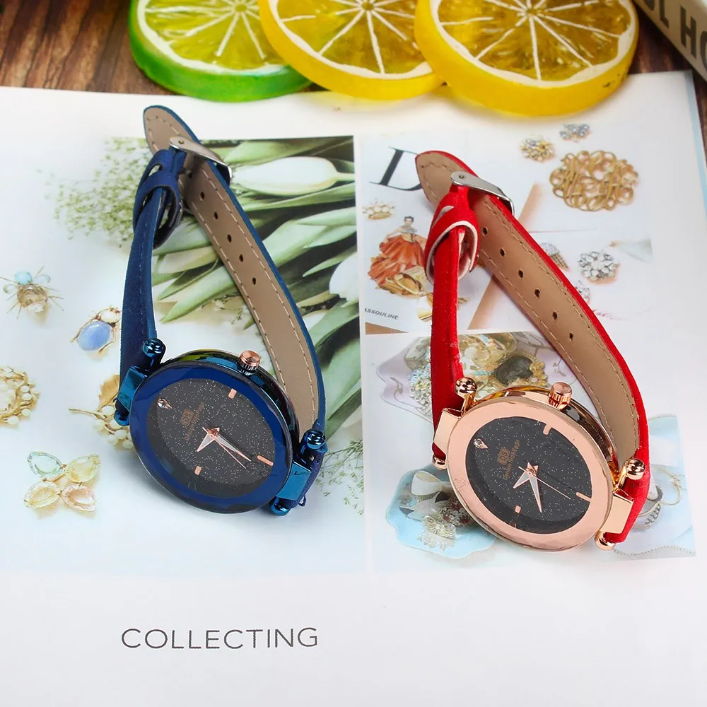 

Hight Quality Classic Wrist Watch Luxury Quartz Watch For Woman Fashion Busineess Analog Watch with Leather Wristband Round#0217