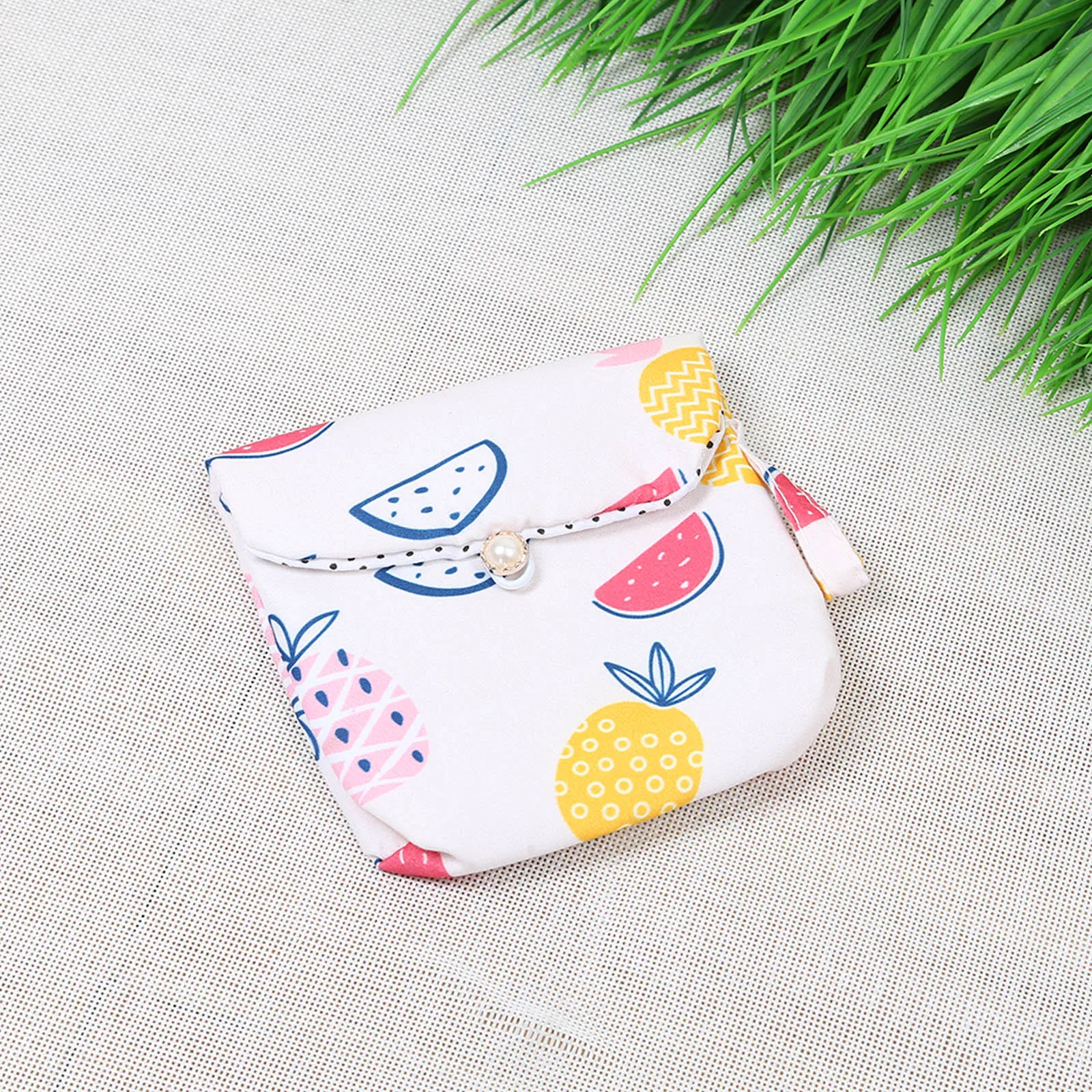Модный миниатюрный кошелек для девочек мультяшный милый монет клубника утка
