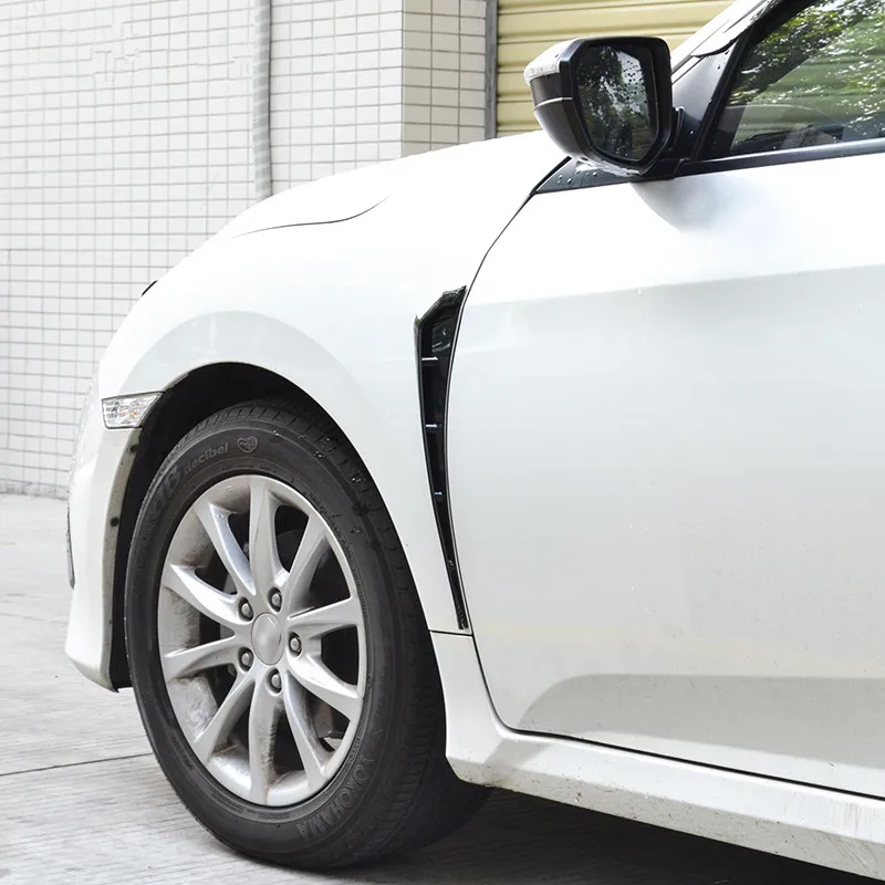 Автомобильный Стайлинг ABS переднее крыло боковое вентиляционное отверстие