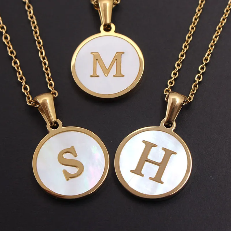 Модное ожерелье из ракушек и меди 8 сезонов оригинальный алфавит/огромная