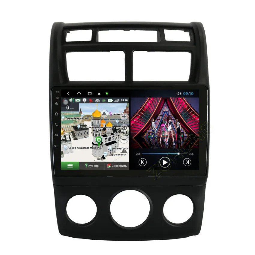 Автомагнитола DSP 4G для KIA Sportage стерео система под управлением Android с GPS
