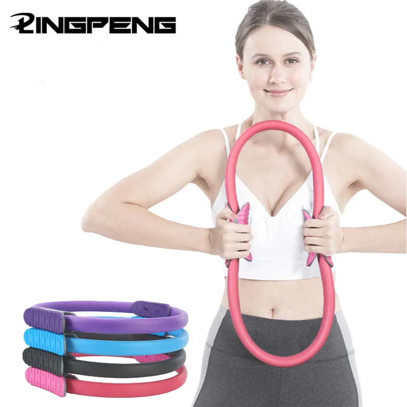 

Professional Yoga Fitness Pilates Ring Magic Ring Double Exercise Home Gym Exercise Weight Loss Body Resistance