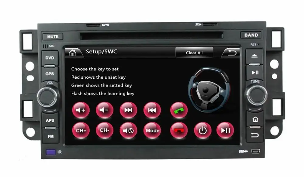 7 &quotавтомобильный dvd-плеер с GPS(opt) аудио Радио стерео BT Автомобильный