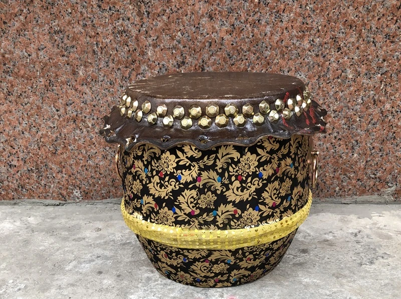 Маленький танцевальный барабан с Львом Wusuh Kungfu детский размер Львом|kungfu|drum |