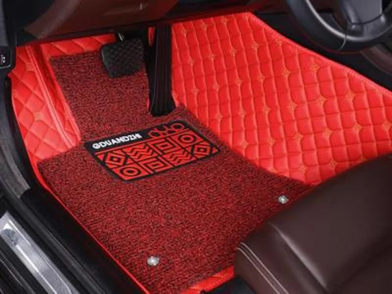 luxury red Пользовательские автомобильные коврики для Mercedes Benz B class W245 W246 180 170 160 200 220 260 водонепроницаемый кожаный Противоскользящий ковер - Название цвета: luxury red