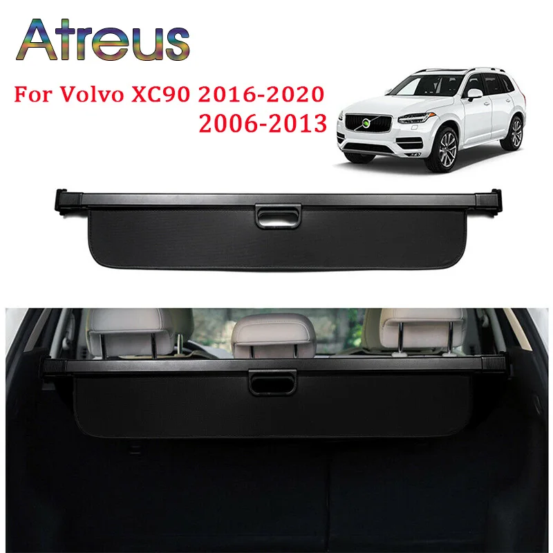 Для Volvo XC90 2020 2019 2018 2017 2016 06 2013 задний багажник Грузовой Чехол защитный экран
