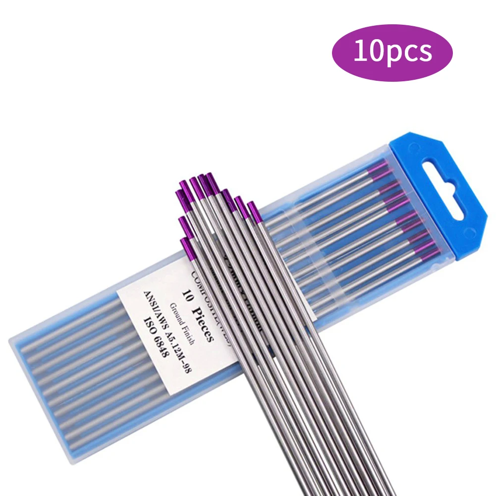 10 шт./компл. 2% лантан WL20 для Вольфрам электроды сварочные 2.4x17 5 мм/0 094x6 88 inch