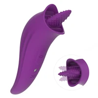 realistic tongue licking vibrating lick g spot clit vibrator nipple massager stimulator sucker sex toys for women intimate goods