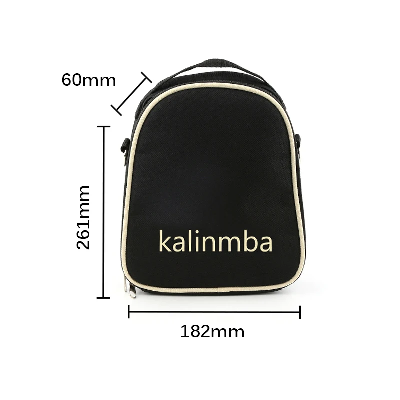 17/10 Универсальная коробка для хранения Kalimba переносная сумка на плечо из ткани