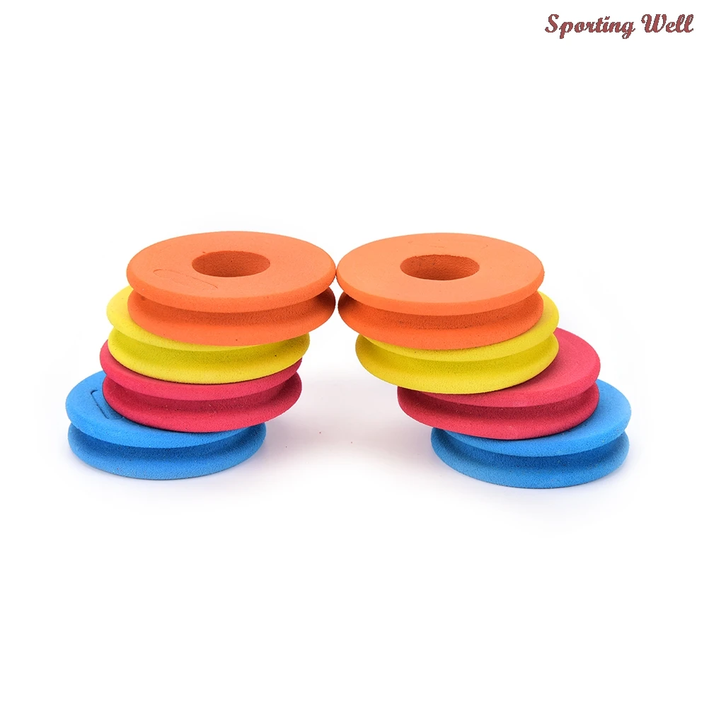 

New 100Pcs/Lot Winding Board Fishing Line Foam Board Trace Wire Swivel Tackle Fishing Box Tools Random Color