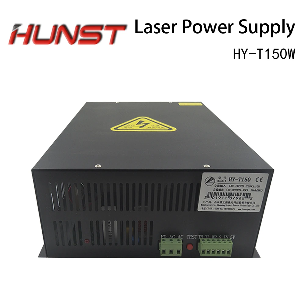 

HY-T150 150W CO2 Laser Power Supply T/W Series AC 1100V/2200V For CO2 Laser Engraving Machine