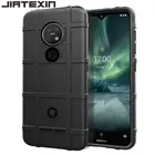 JIATEXIN Shield Series для Nokia 7,2 противоударный чехол из ТПУ для Nokia 6,2 защитный чехол