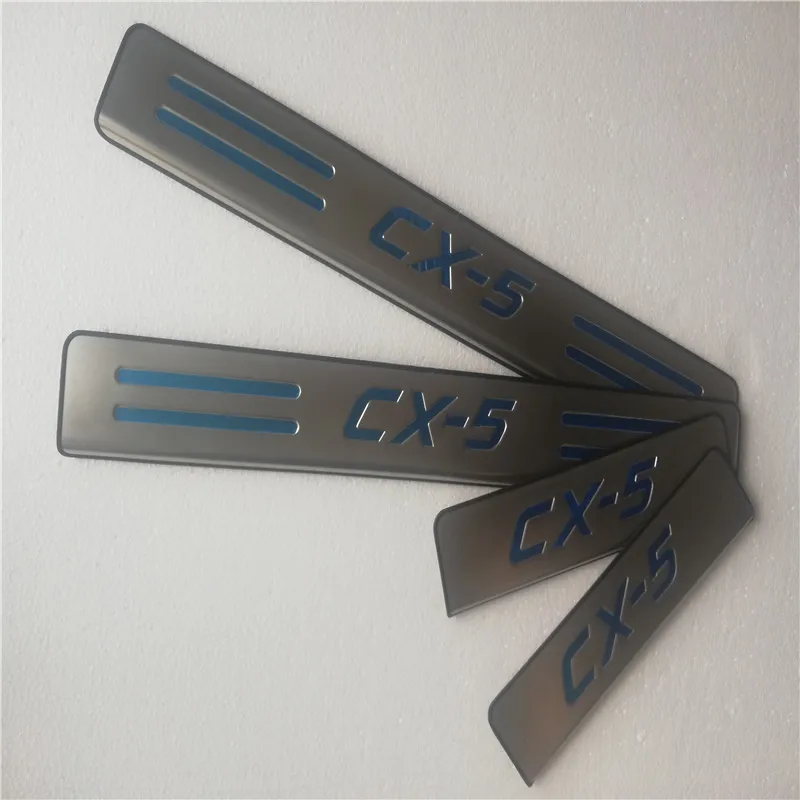 Для Mazda CX-5 CX5 2011 2012 2013 2014 2015 2016 нержавеющая сталь крышка для двери автомобиля