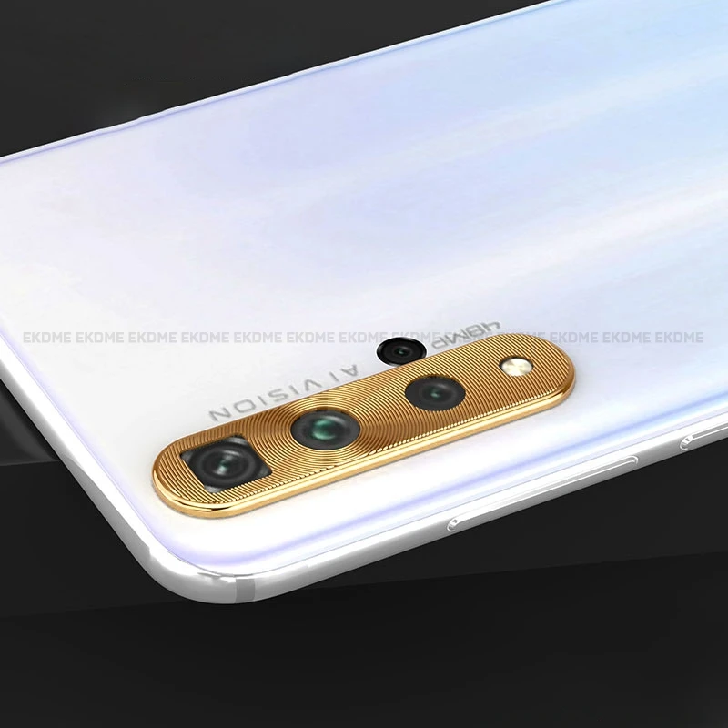 Gold Для huawei Honor 20 Pro 20 Защита объектива камеры покрытие алюминиевая защитная крышка для huawei mate 30 20 Pro 20X mate 30 Lite - Цвет: Gold