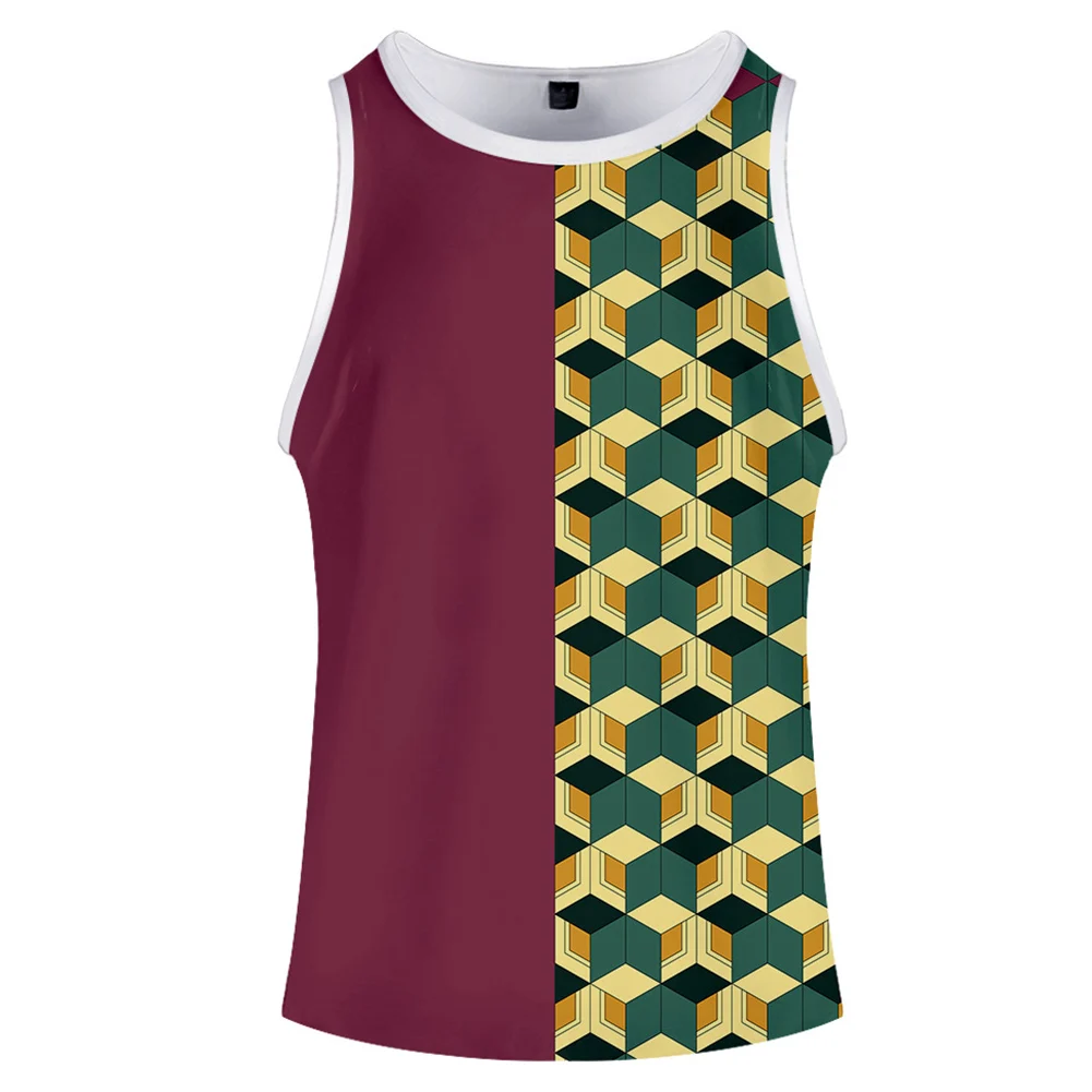 Костюм для косплея из аниме рассекающий демонов жилет танджиро камадо взрослых