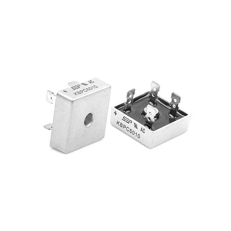 2 шт./лот KBPC5010 50A 1000 В выпрямитель диодного моста kbpc5010 мощности dDiode электронные