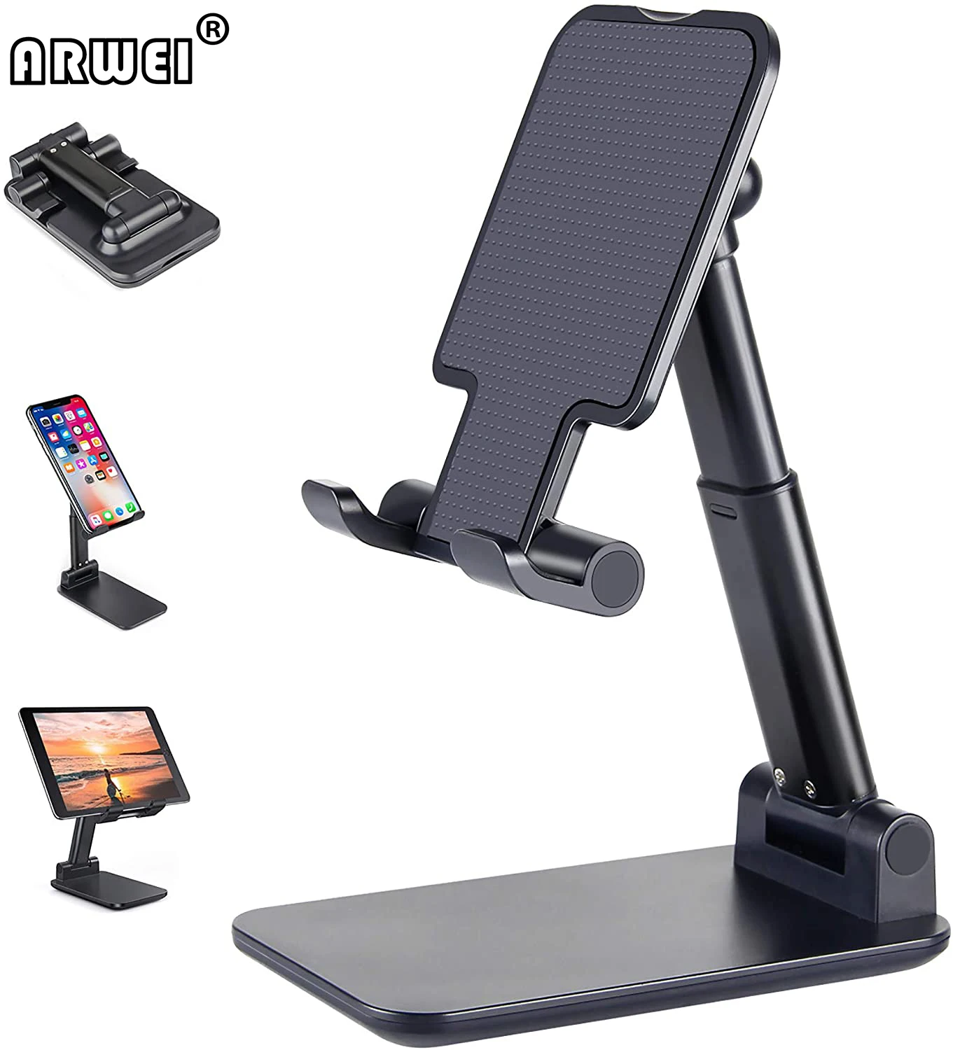 

Desktop Tablet Stand For iPad Pro 11 2020 Air 3 Mini Adjustable Foldable Soporte Tablet Holder For iPad Stand