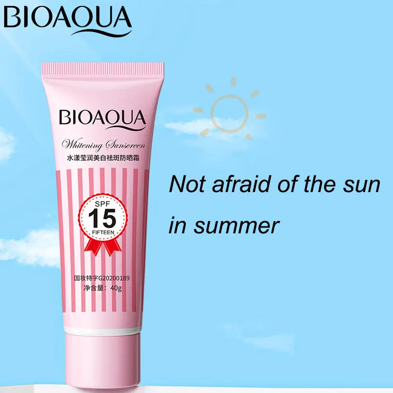 

Уход за лицом для тела для солнцезащитного крема для ухода за кожей протектор увлажняющий Защита от ультрафиолетовых лучей Уменьшите мелан...