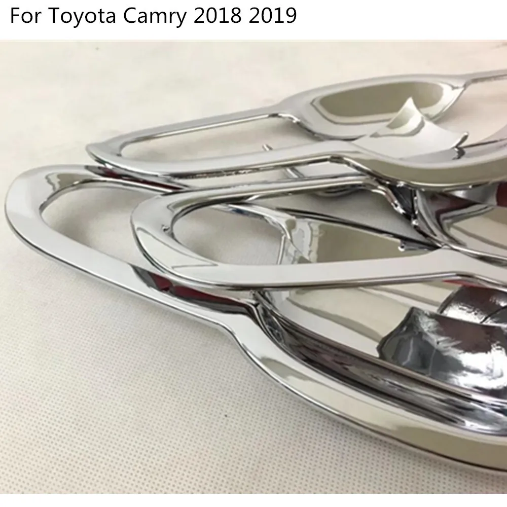 Крышка кузова автомобиля для Toyota Camry XV70 2017 2018 2019 2020 крышка двери ABS Хромированная